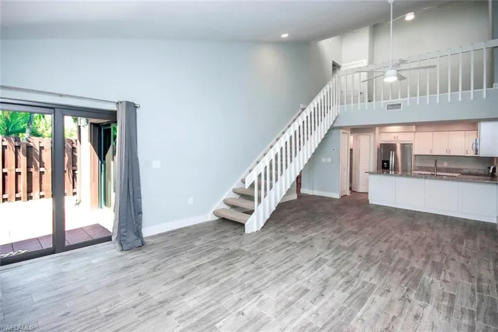 Plank tile throughout first floor