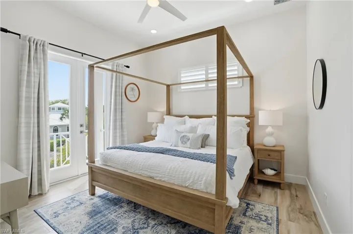 Guest bedroom 1 (second primary) Ensuite, walk in closet, balcony