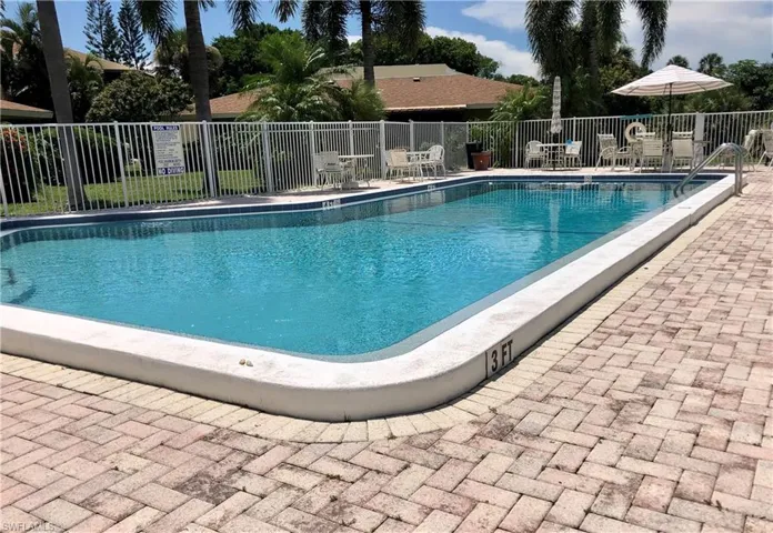 View of pool