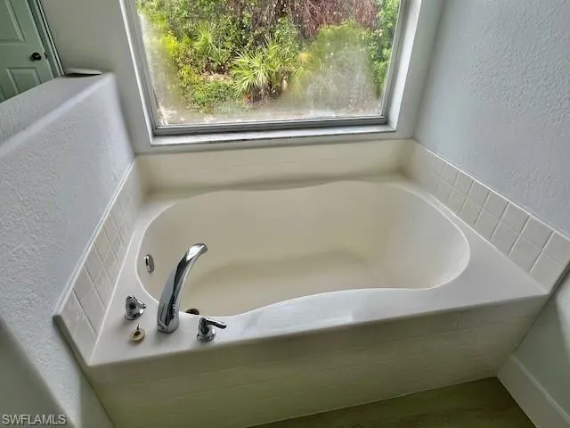 Primary bathroom tub