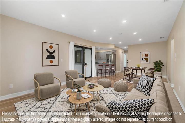 w/ virtual staging