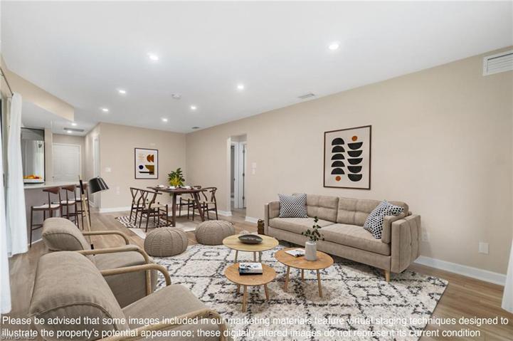w/ virtual staging