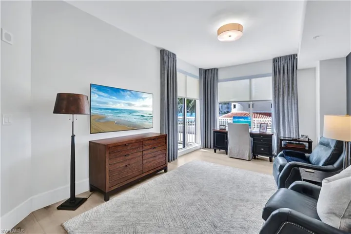 Den/office space. Could also be utilized as a fourth guest bedroom with direct access to en-suite bathroom.