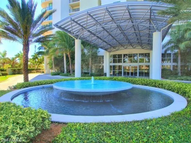 View of Front Entrance to building Lobby
