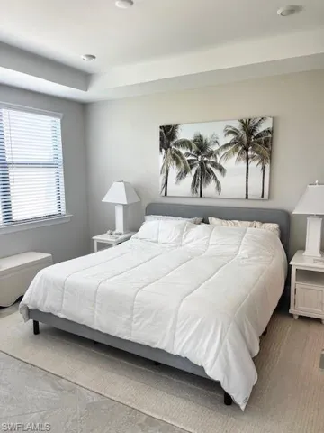 Bedroom featuring recessed lighting