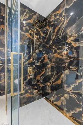 Details featuring walk in shower