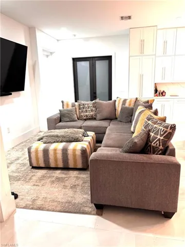 View of living room