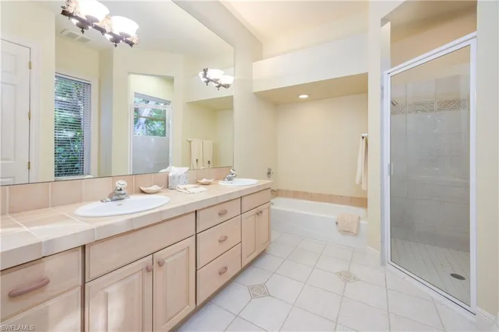 Guest Bath #2 features a tub and shower
