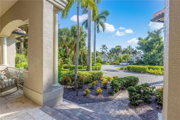 Front Entrance patio