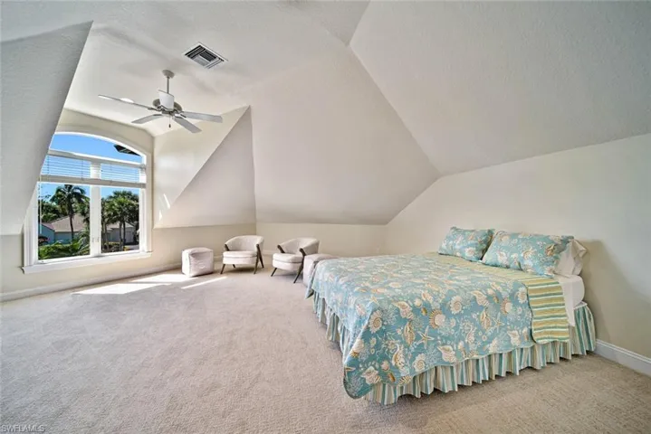 Bedroom #4 is upstairs in a huge loft area that could also become a playroom