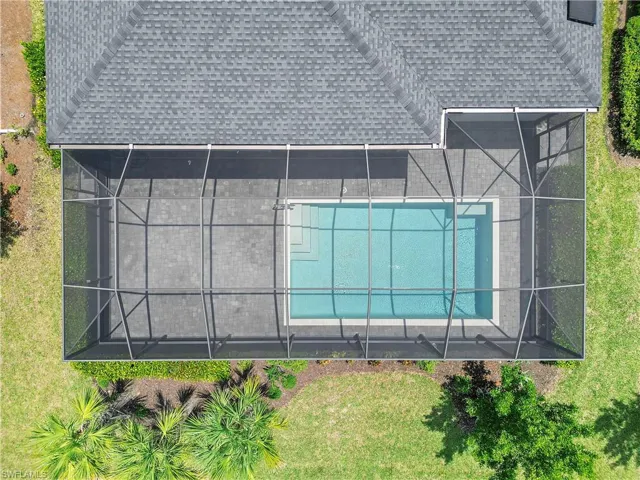 Pool and large patio