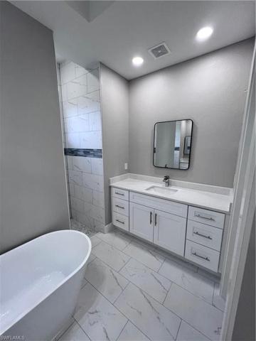Master bath vanity #1
