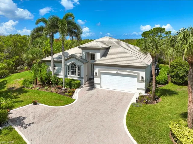 Aerial view of front of home.