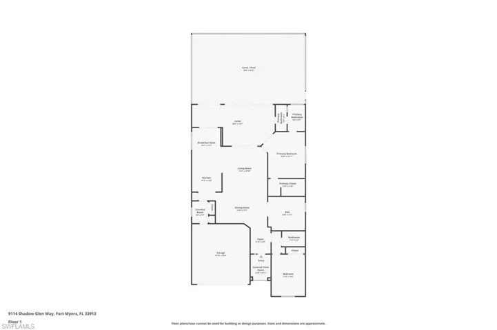 View of room layout