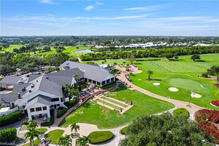 Gorgeous view of the Estero Country Club.
