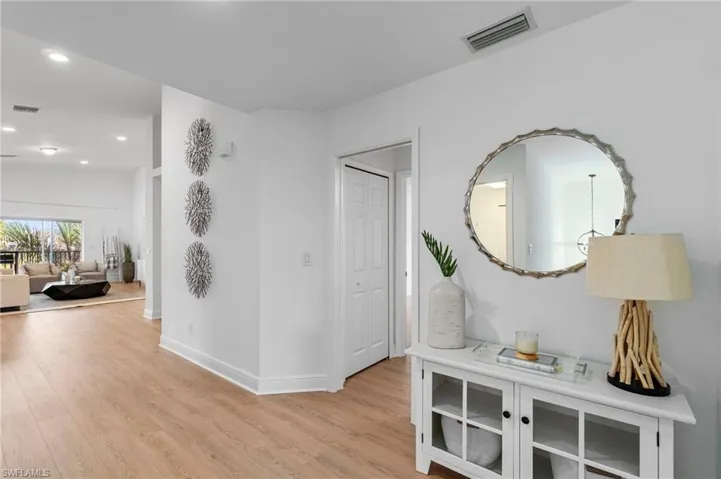 Entry hallway