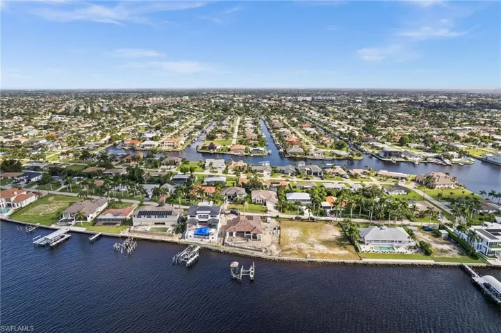 Arial View from above the River