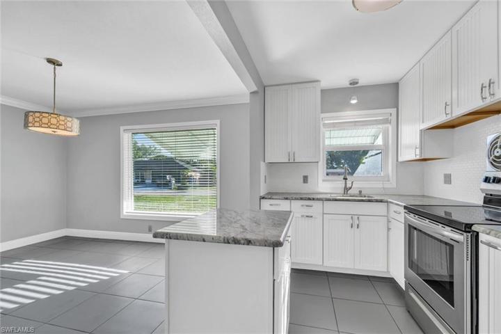 View from Kitchen into Dining Room