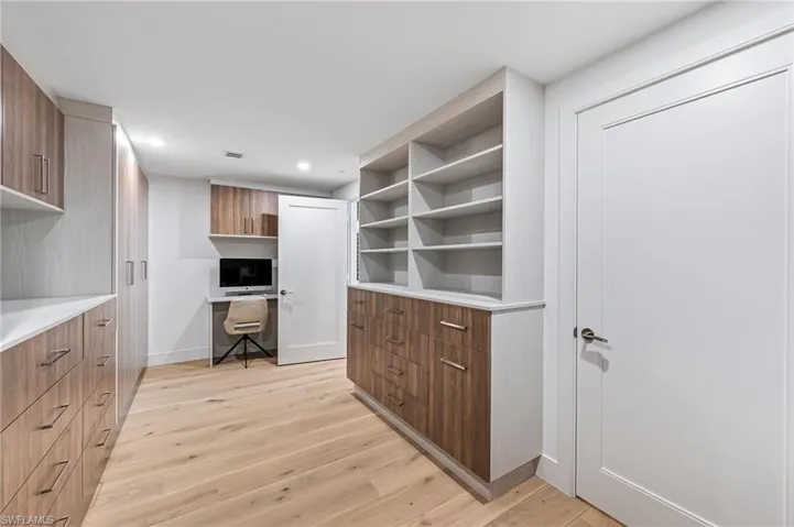 Walk-in Master closet