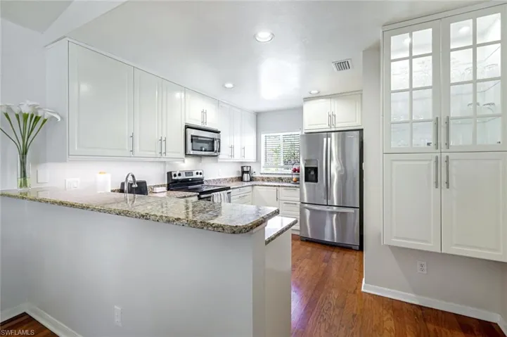 View of the Kitchen area