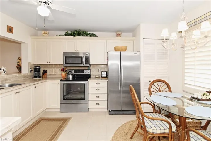 Lots of counter space. Good-sized pantry too.