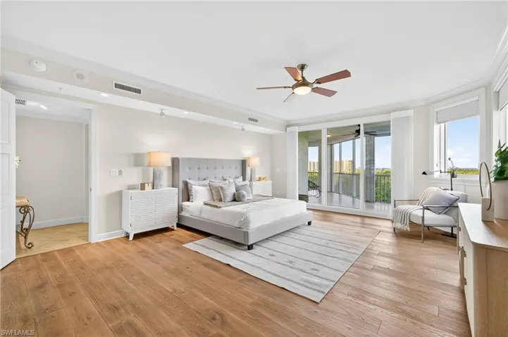 Primary Suite with Beautiful Hardwood Floor