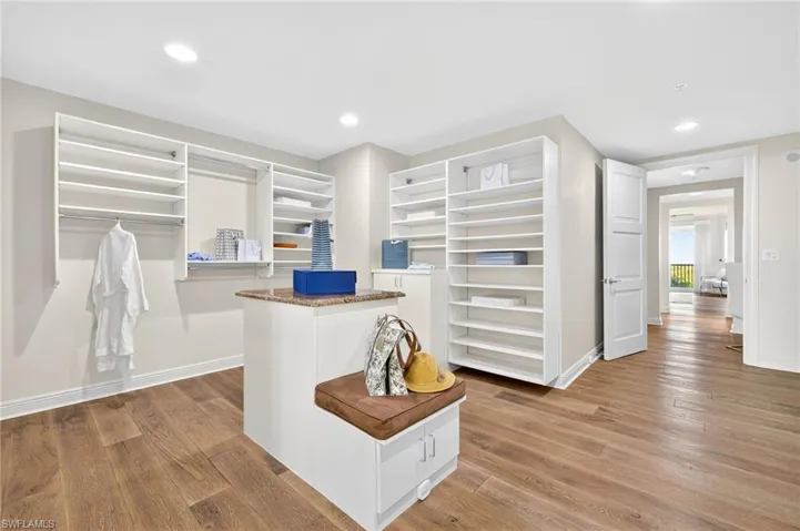 Huge Primary Suite Closet