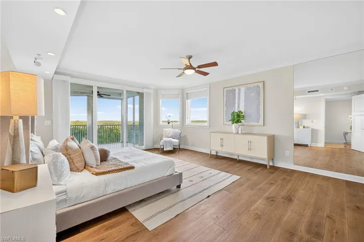 Primary Suite with Views of Turkey Bay and the Gulf