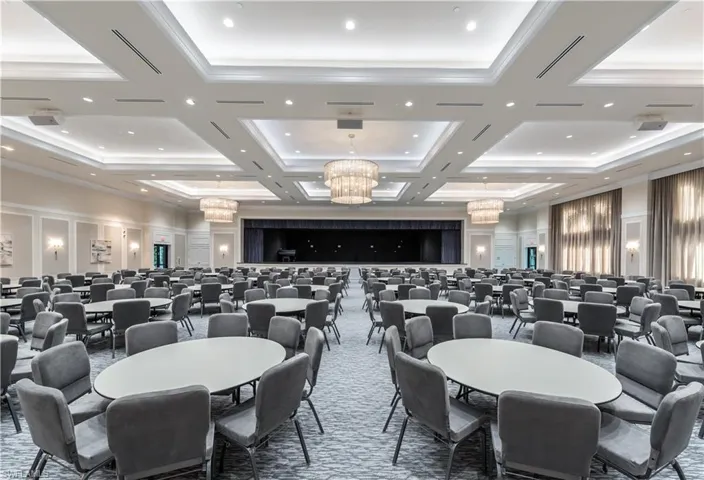 Valencia Bonita social hall at the clubhouse.