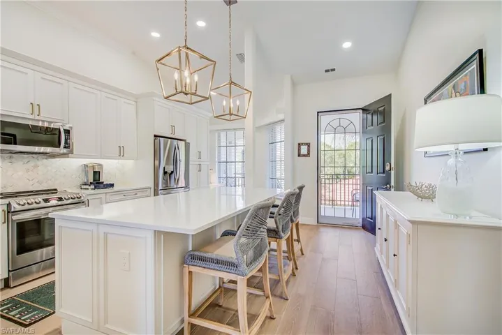 Remodeled kitchen