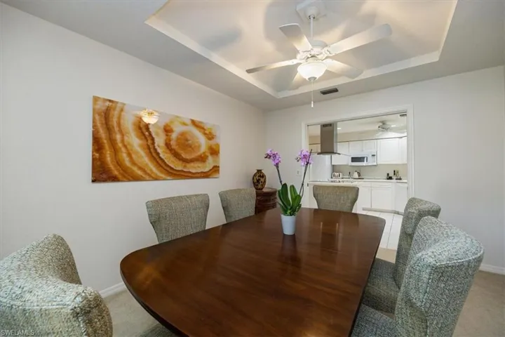 Dining area could also be used as a Den