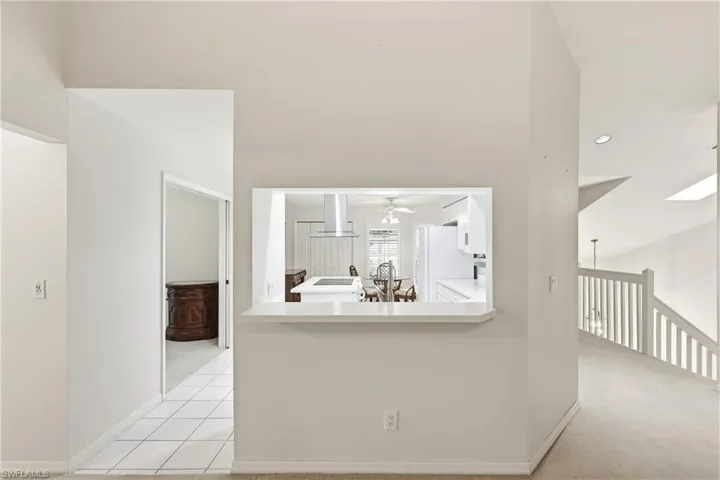 Add stools for a quick morning breakfast area