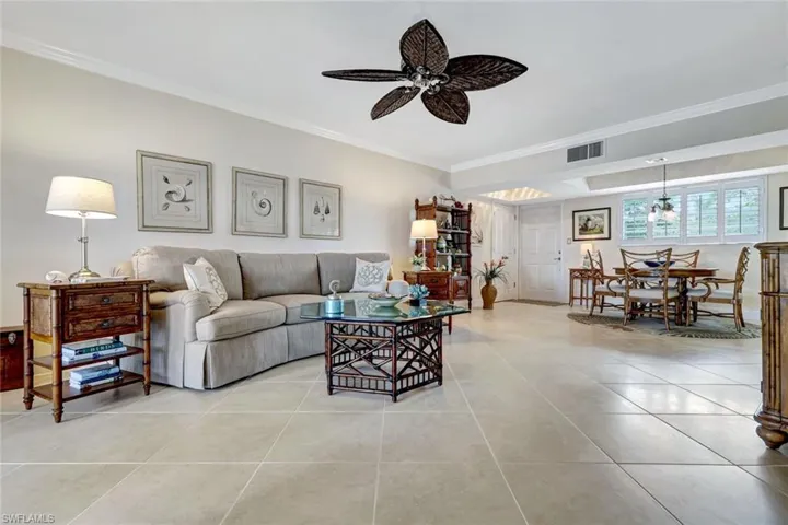 Natural light flows through the condo, you don't even need a light on it's so light and bright.