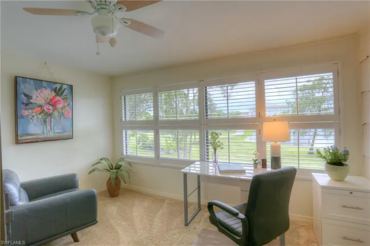 Florida room off 2nd bedroom