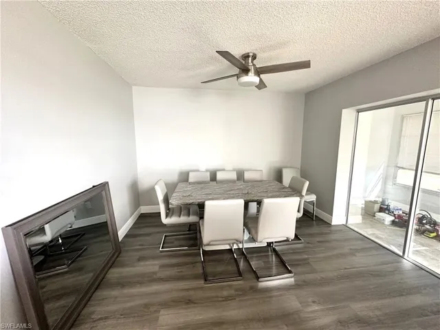 Balcony off of dining room