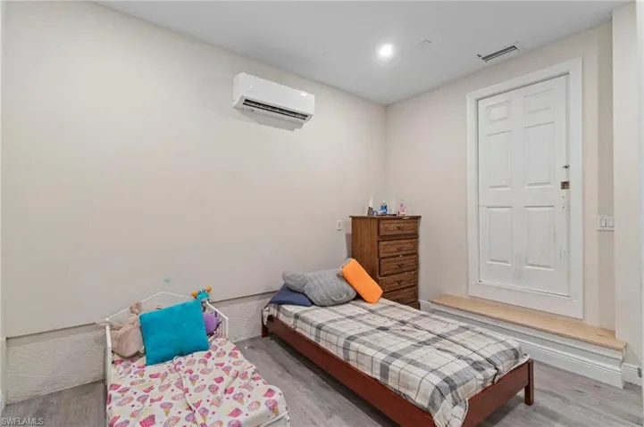 Attached 2 bedroom apartment.