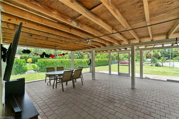 View of patio / terrace featuring outdoor dining space