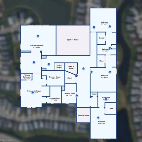 View of floor plan / room layout