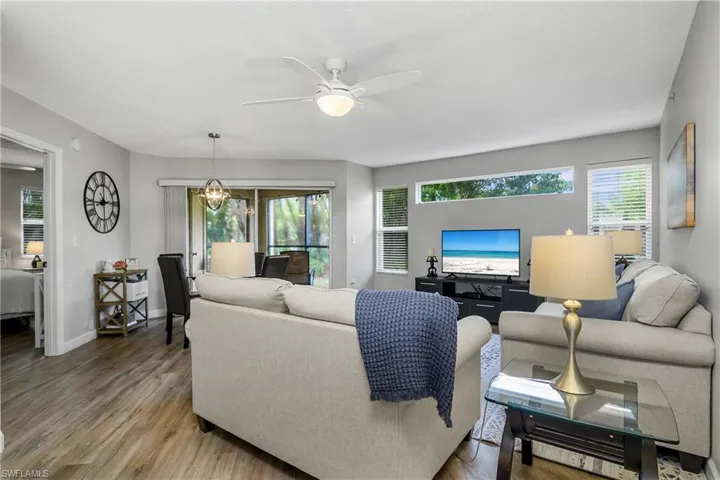 Relax at the end of the day in this cute living room.