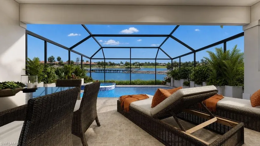 Rendering View from the lanai (example)