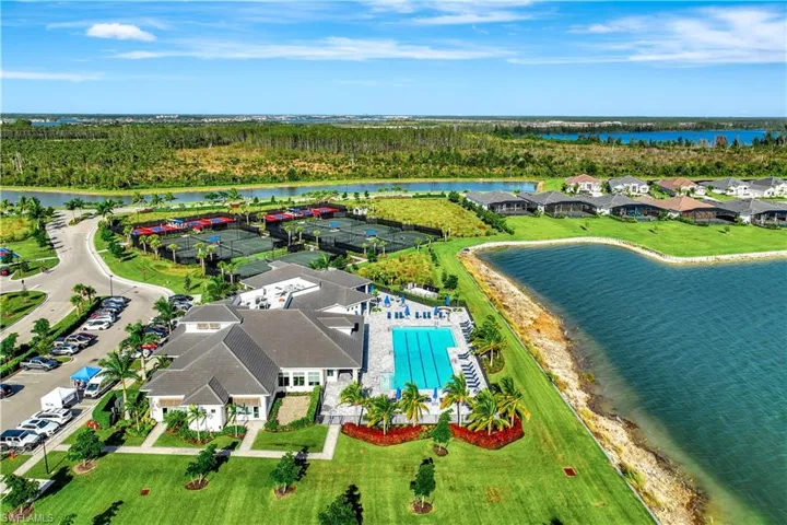 Aerial Clubhouse View