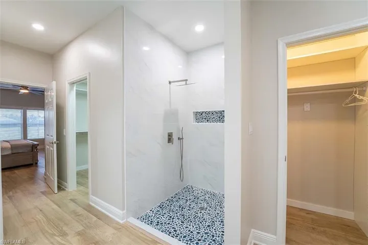 Primary bathroom with 2 closets