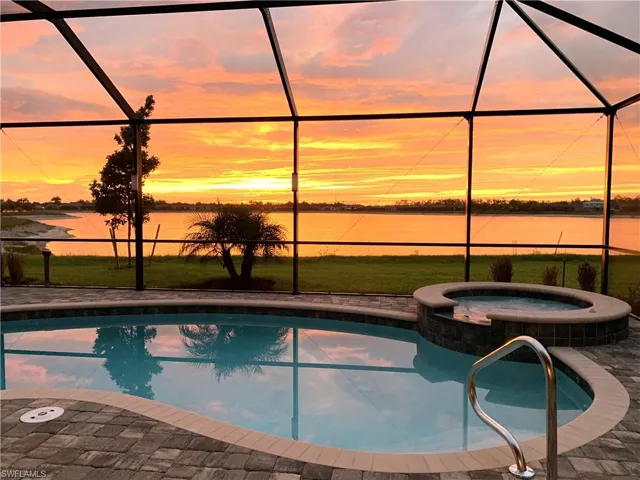 SUNSETS and LAKESIDE POOL & SPA!