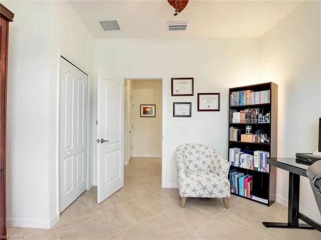 Bedroom 2 next to full hall bath