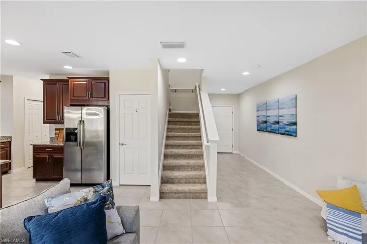Stairwell to second floor