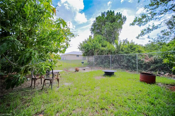 View of yard