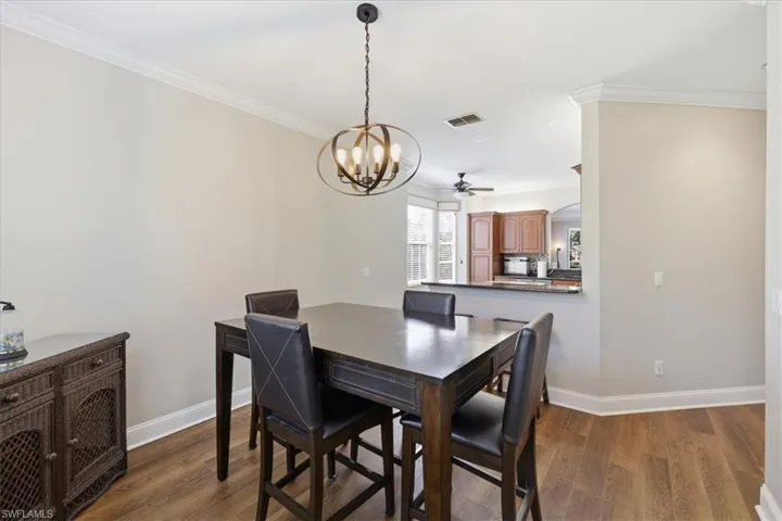 Flex Space; currently used as a formal dining area