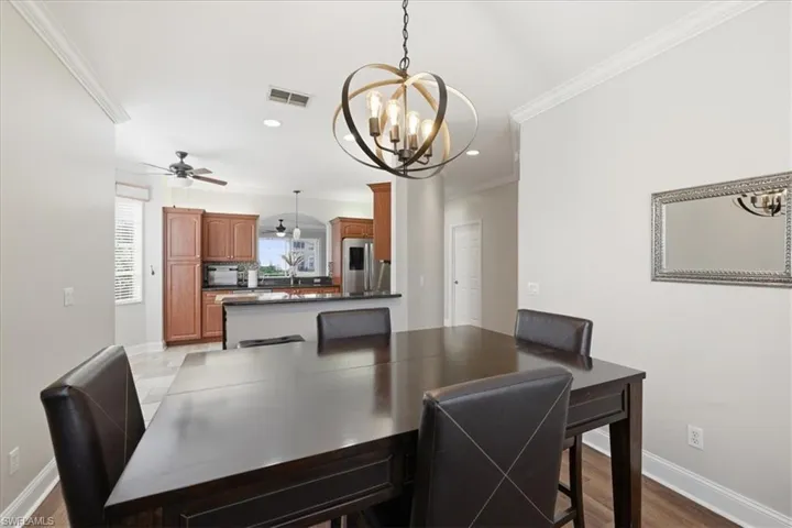 Flex Space; currently used as a formal dining area