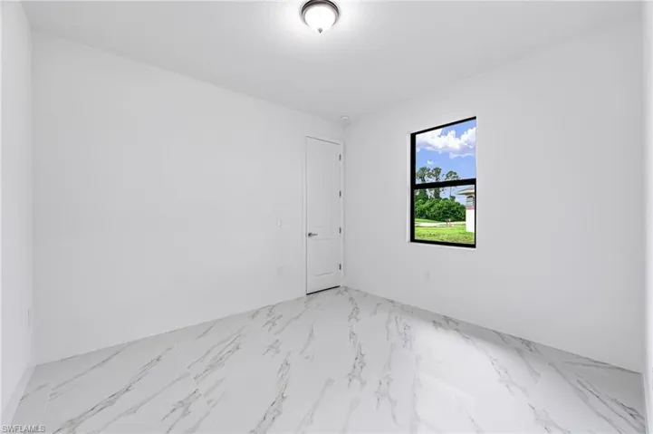 View of spare room