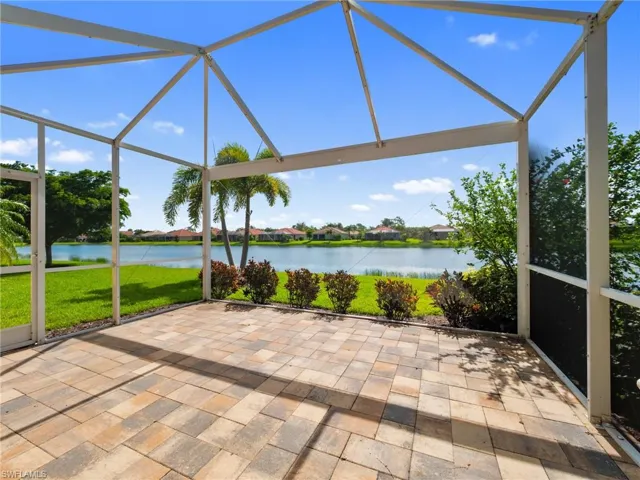 Pavered Patio w/ Lake Views
